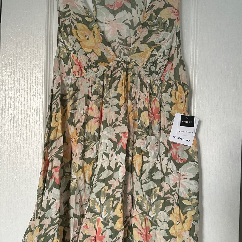 O'Neill Floral X Saltwater Essentials Dress (cover up)